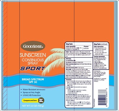 Goodsense Spf 30 Sport Cspray_comfort Can_label.jpg (Goodsense Spf 30 Sport Cspray Comfort Can Label)